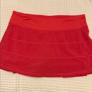 Red Women's Skirt/running skirt
8 Reg
Lululemon
Great condition